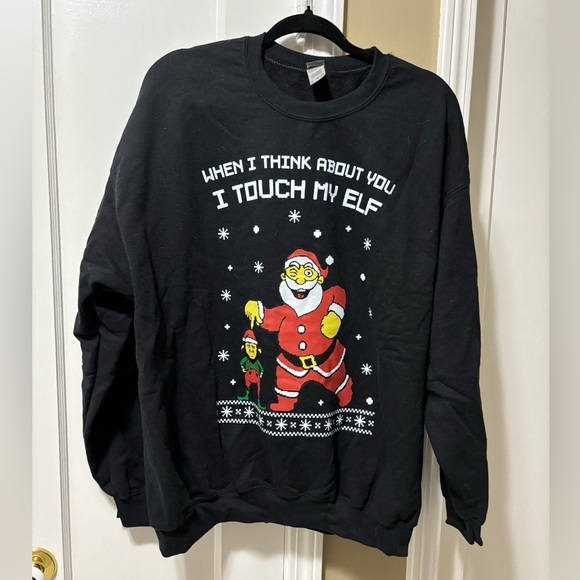 Gildan “ugly” Christmas sweater - Picture 1 of 3